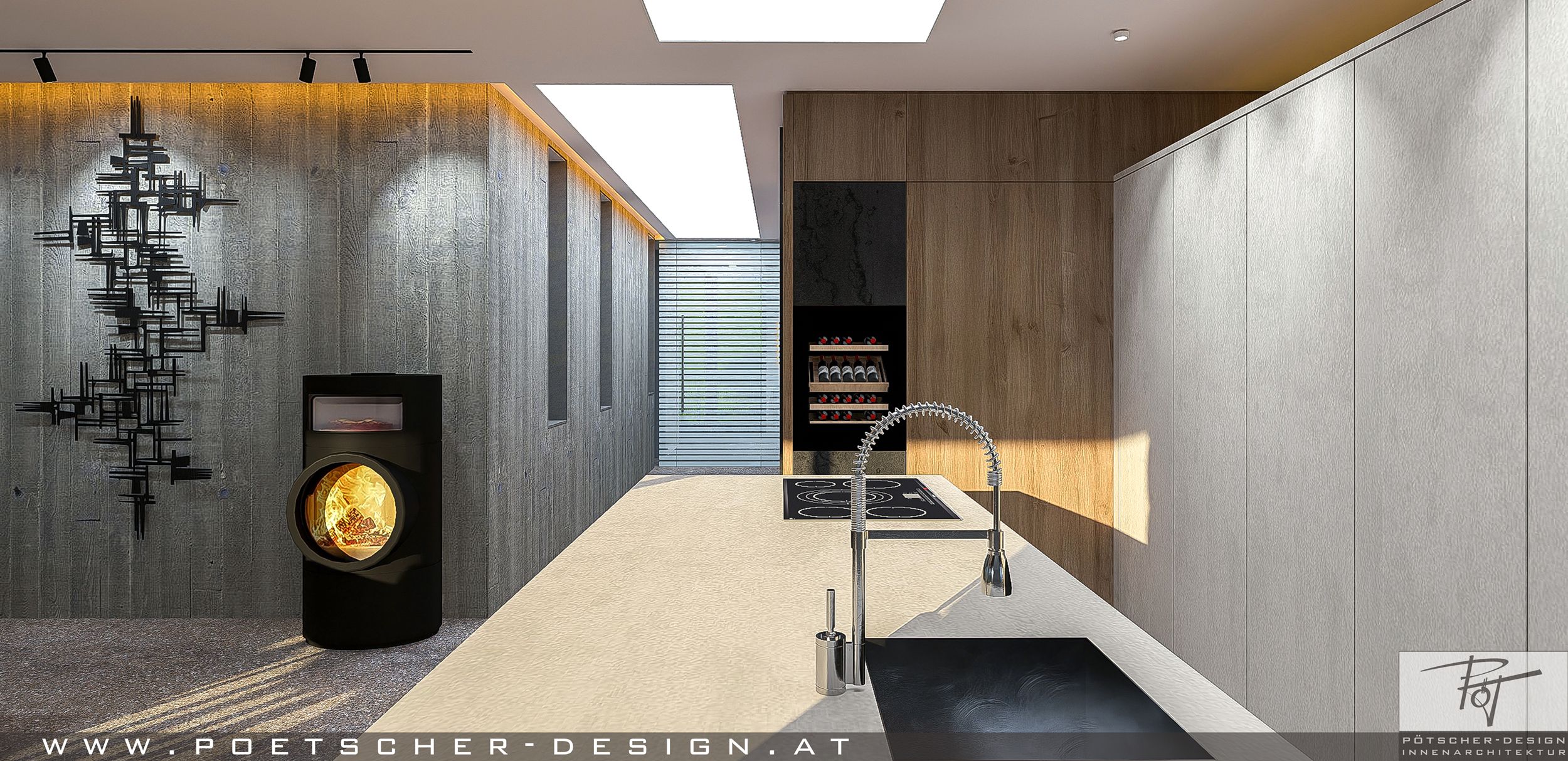 Privathaus auf Stelzen - Pötscher Design