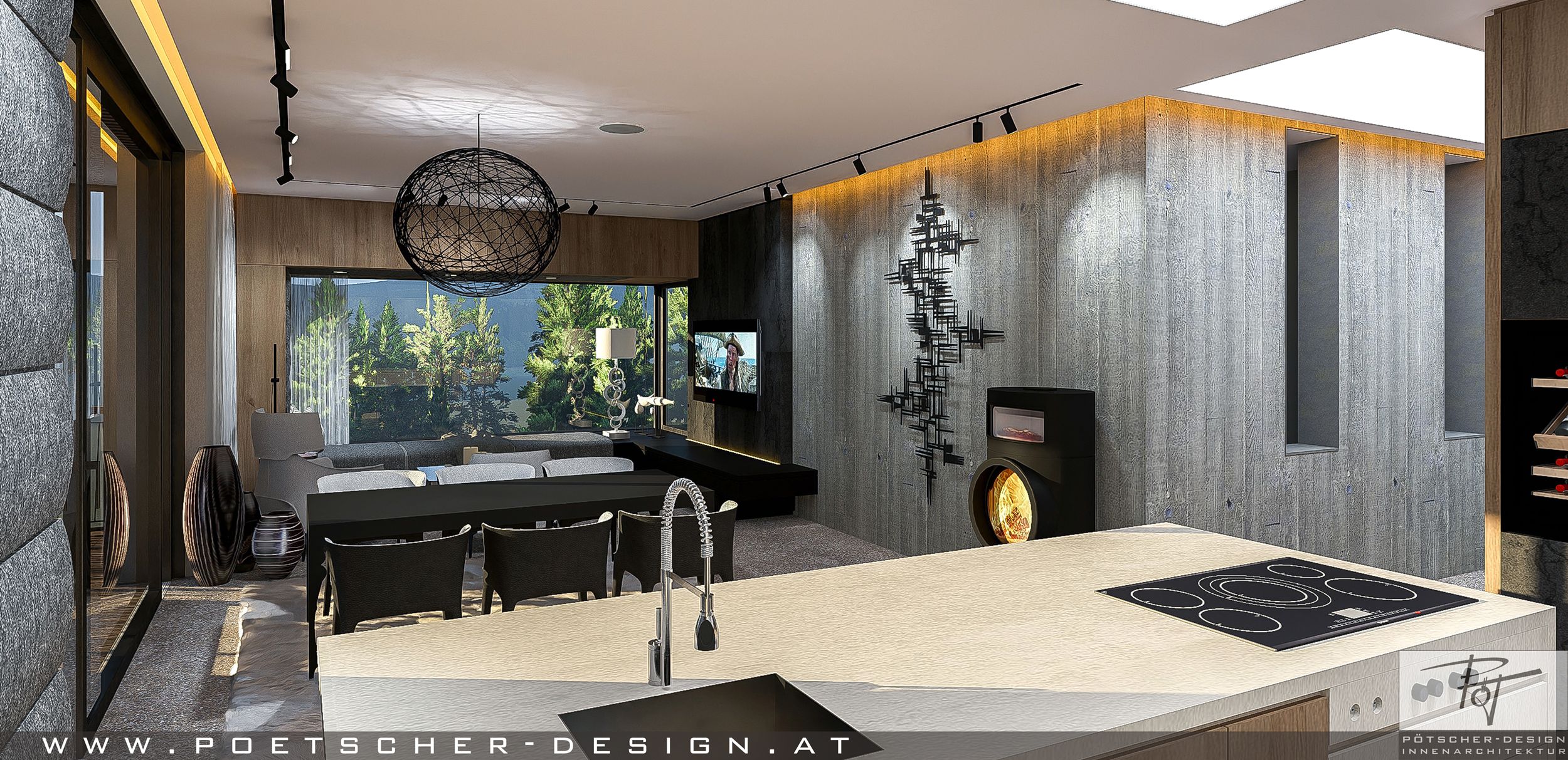 Privathaus auf Stelzen - Pötscher Design